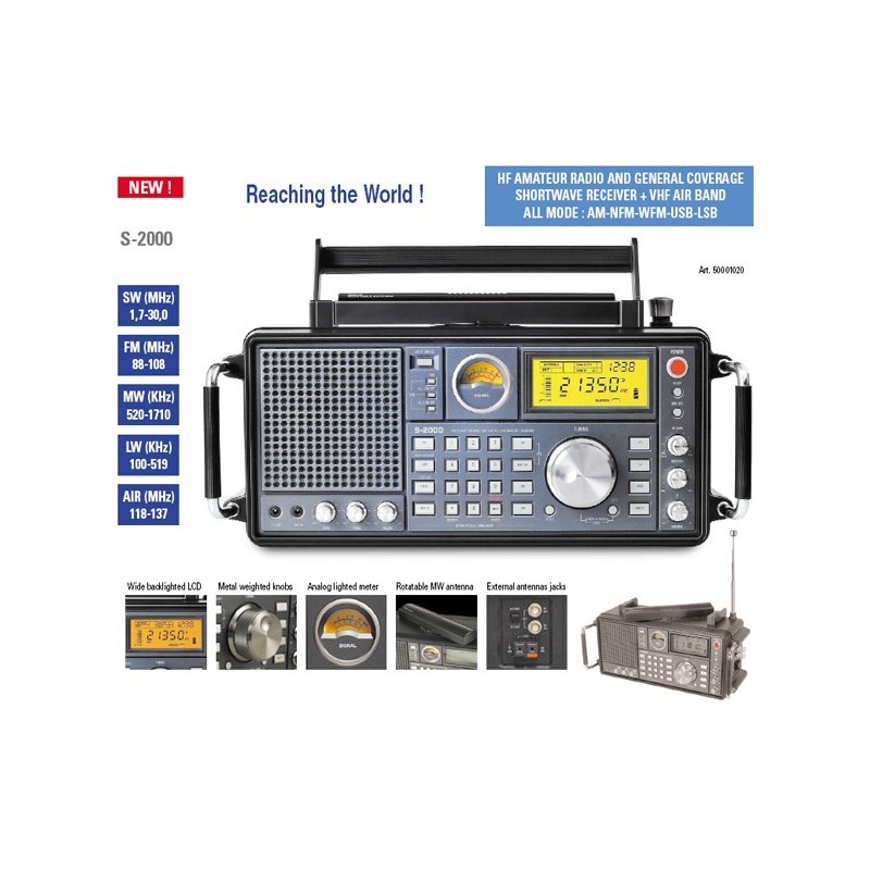 Tecsun S 00 Hf Sw Ssb Mw Lw Fm En Aircraft Band Am Online Zo Goedkoop Dat Scheelt Euro S